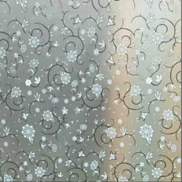 Sticker kaca sticker kaca film sticker kaca sanblast sticker kaca motif batik rambat