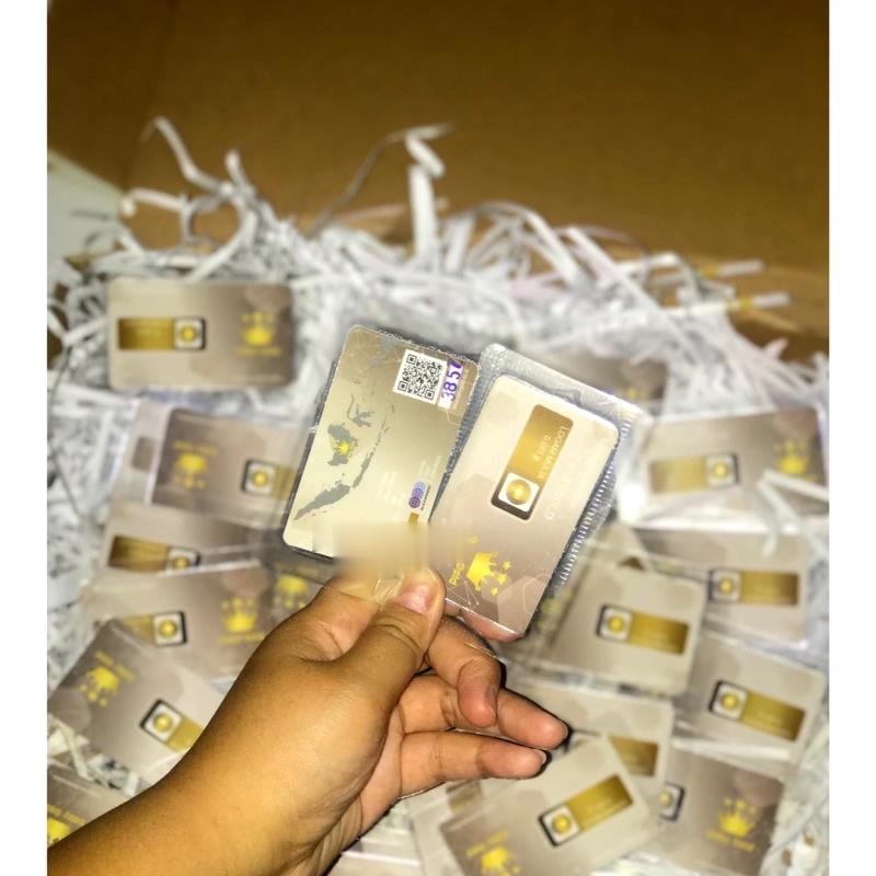 Emas dijamin ASLI ORIGINAL mini babygold 0,001 gram logam mulia Antam 24K Souvenir Pernikahan Mewah baby gold