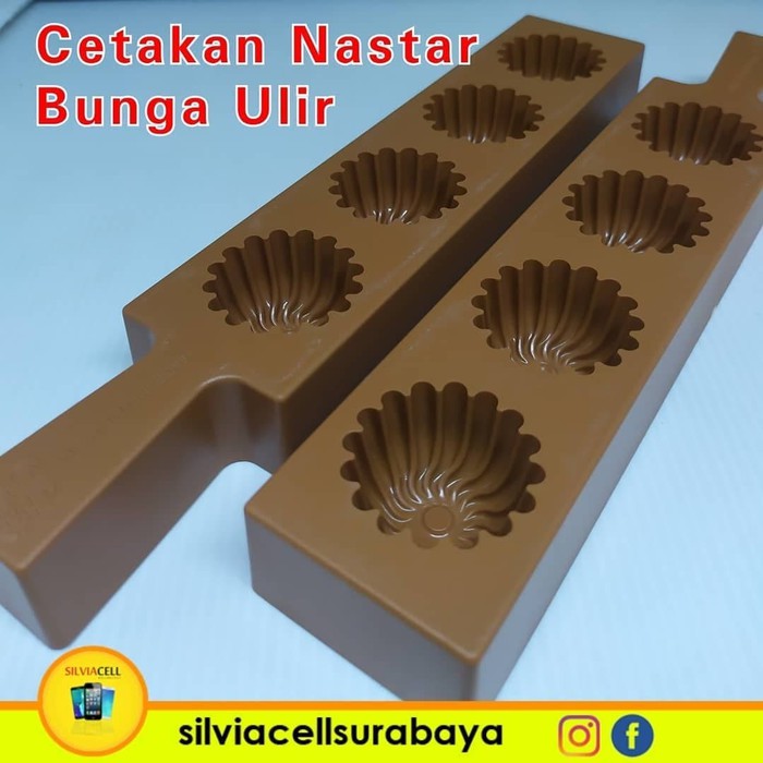 Cetakan Nastar Kue Kering Nastar Bunga Ulir