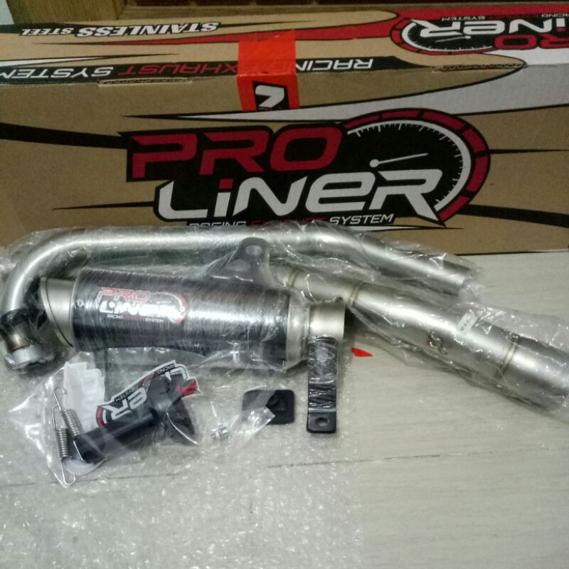 KNALPOT PROLINER ORIGINAL VIXION NVL/ADVANCE BLACK