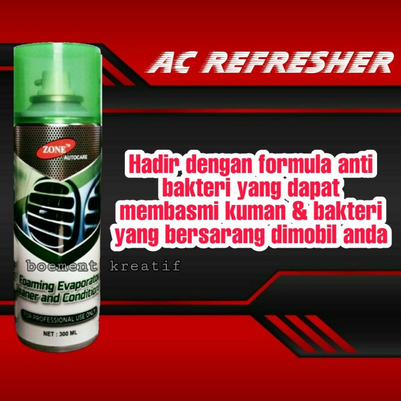 Pembersih Ac mobil/Ac refresher/penghilang bau apek mobil