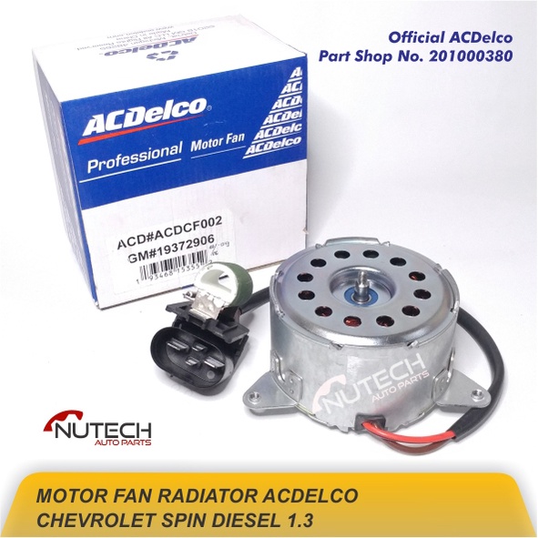 Motor Dinamo Fan Kipas Radiator Chevrolet Spin Diesel 1.3 ACDelco