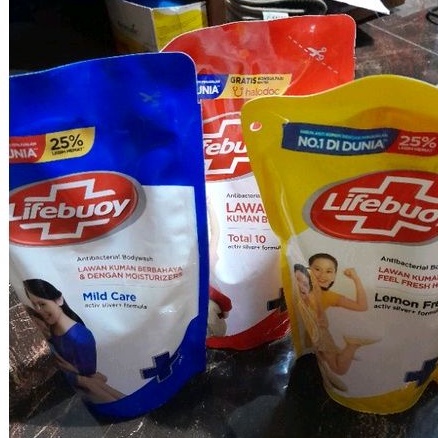 lifebuoy sabun mandi cair refill 400 ml