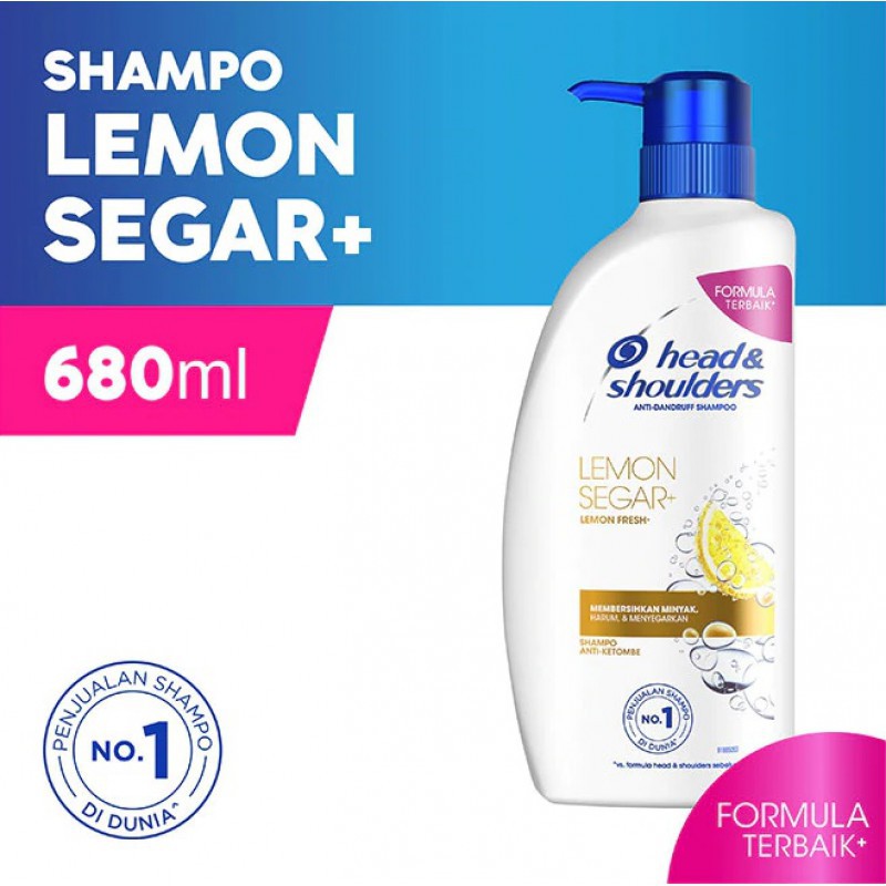 Head &amp; Shoulders Shampoo Lemon Fresh Anti-Dandruff - 680ml