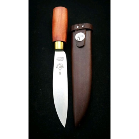 Original Pisau Cap Garpu 5inchi+Sarung bisa COD. Pisau Legendaris, Herder Solingen Germany. Perlengk