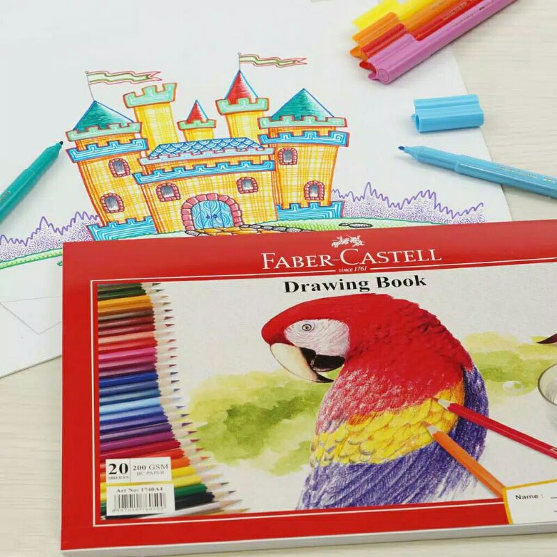

RB Drawing Book A4 Faber Castell / Buku Gambar A4 Faber Castell