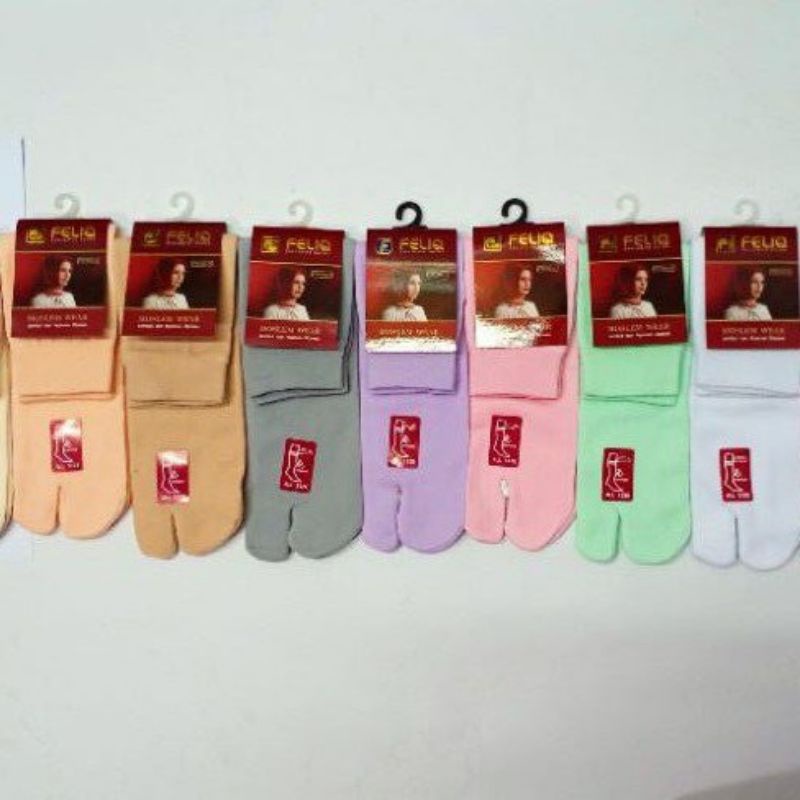 Kaos Kaki Jempol Nylon Polos kaos kaki jempol muslimah kaos kaki jempol polos muslimah