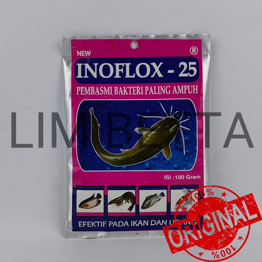 INOFLOX 25 / ANTIBIOTIK IKAN ENROFLOXACIN