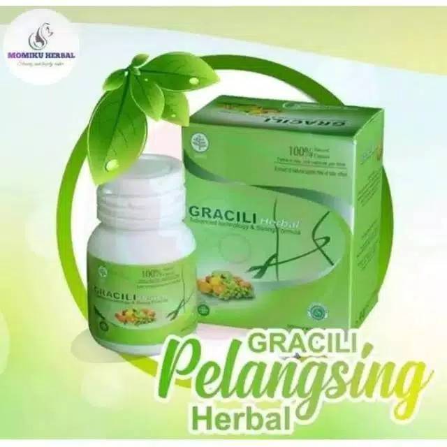 GRACILI - ASLI ORIGINAL OBAT PELANGSING BADAN - OBAT DIET HERBAL