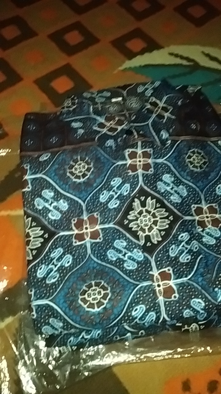 [ Bisa Cod ] Kemeja Batik Lengan Panjang Kondangan Navy Series By Batikid