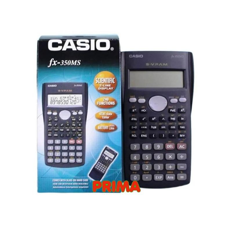 

KALKULATOR SCIENTIFIC CASIO FX350MS GARANSI RESMI