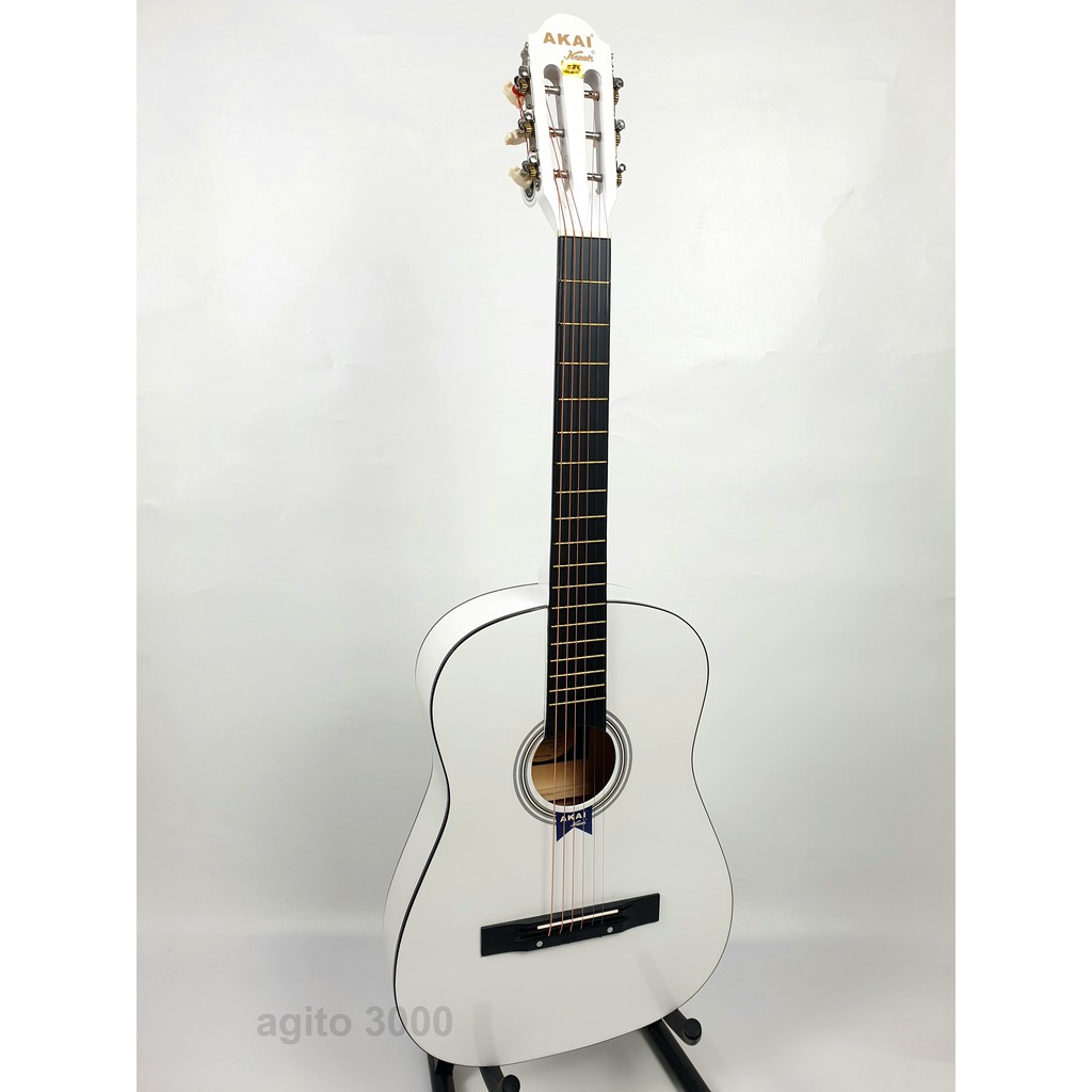 Gitar Akustik Akai Kapok MG 0104 Putih ORI