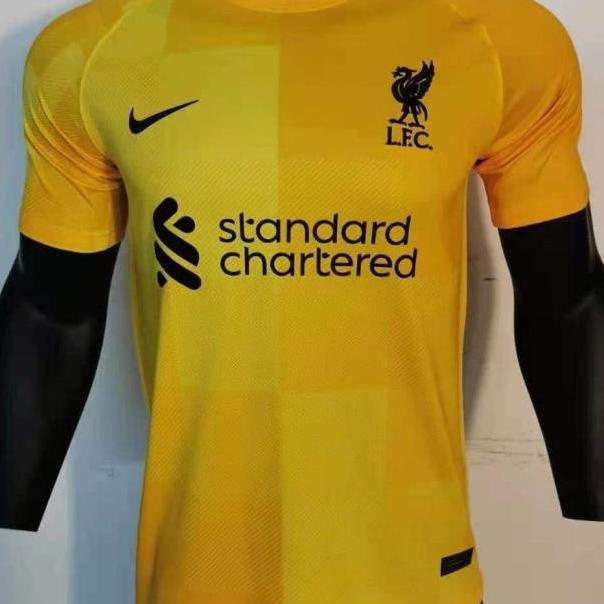 SO234 JERSEY BAJU BOLA LIVERPOOL GK KIPER KUNING 2021 20222 21 22 GO SGFD5436VE