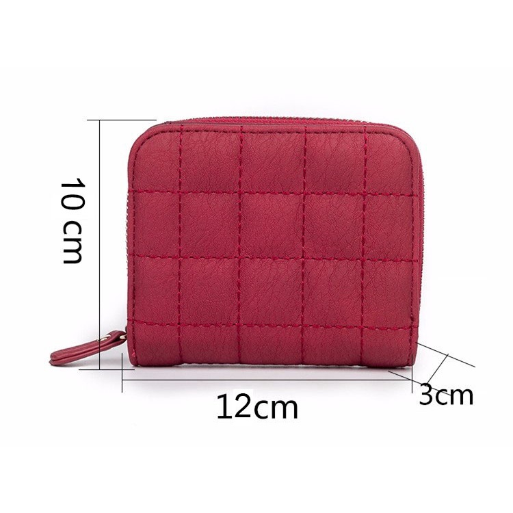 A1 Promo Dompet Wanita Lucu Elegan Bahan Taiga Ukuran 19x9 Warna Ungu | MORYMONY DOMPET NONAME