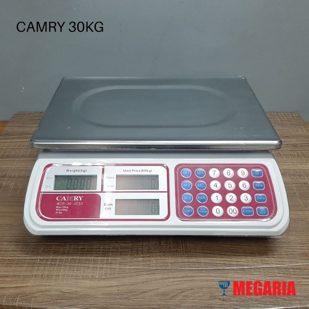 Timbangan Digital CAMRY 30kg/Timbangan Buah dan Sayur
