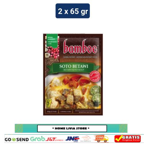 

Bamboe Bumbu Soto Betawi 2 x 65 gr