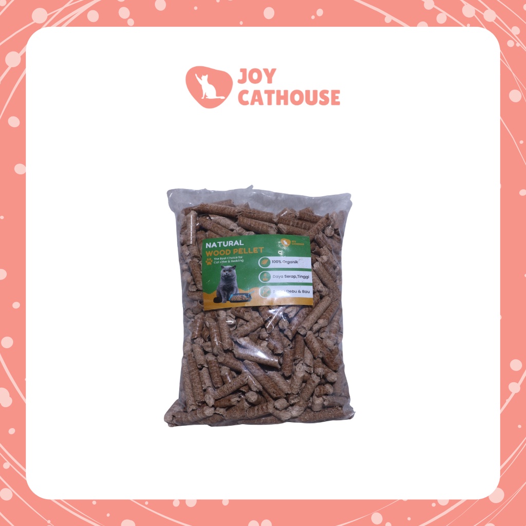 Wood Pellet 5 kg  Pelet Kayu / Alas Kandang Hewan kucing kelinci hamster reptil dll | Joy Cathouse