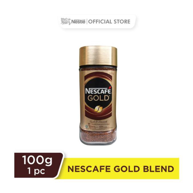 

NESCAFÉ GOLD KOPI INSTAN KOPI HITAM 100G JAR