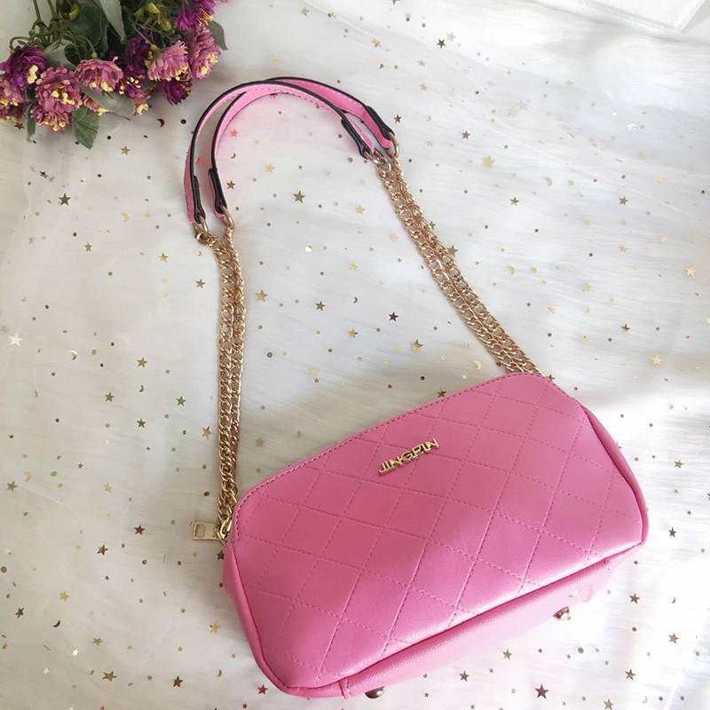 tas impor wanita selempang bahan kulit sintetis fashion murah handbag shoulder bag