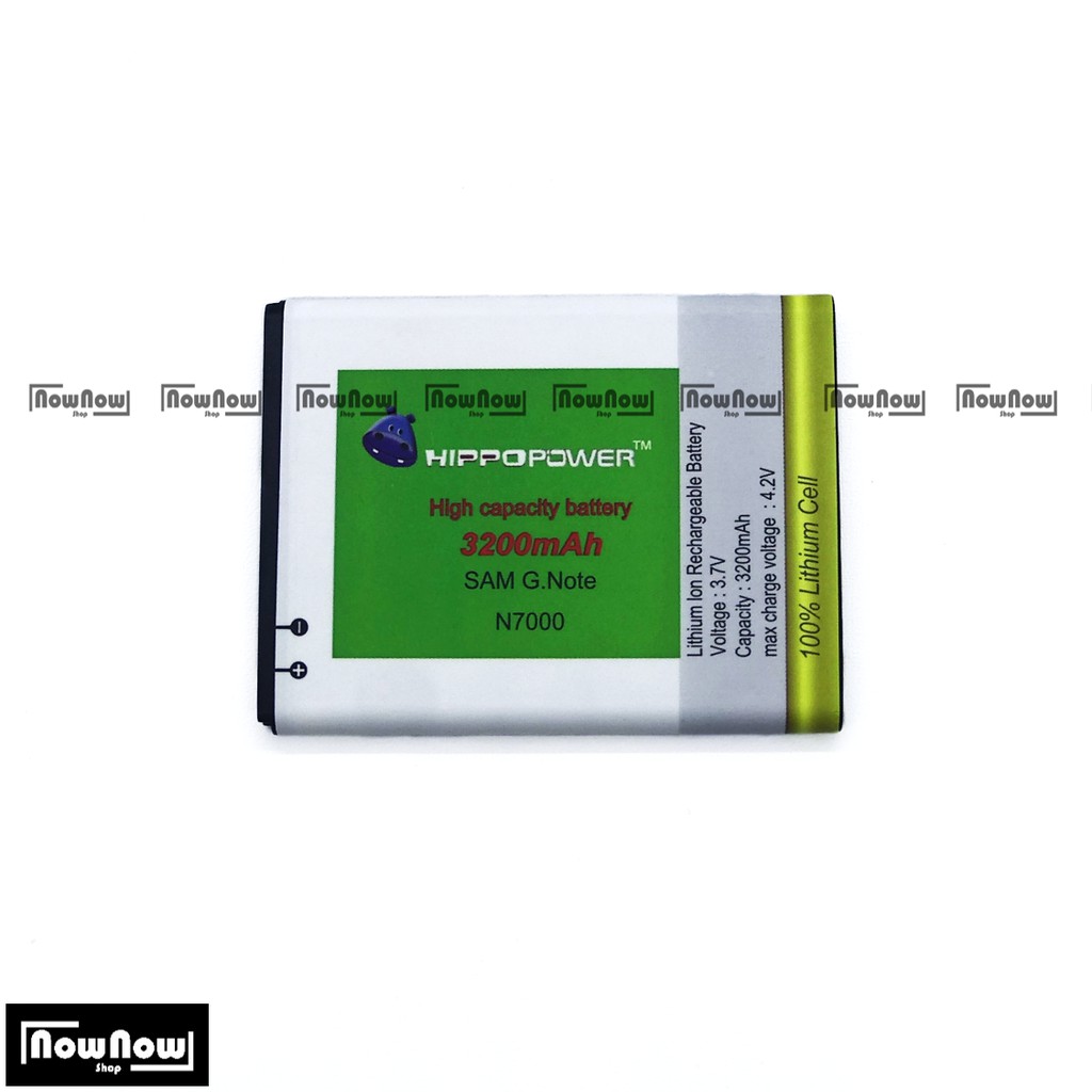 Baterai Hippo Samsung Galaxy Note 1 N7000 i9220 Original Batre Batrai Battery HP Garansi Resmi