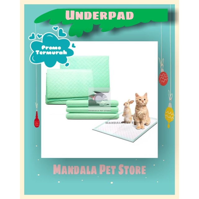 Underpad / Alas Pipis Poop Hewan / Perlak Kucing Anjing