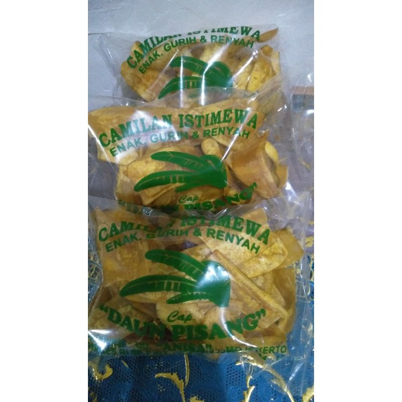 

[AlexaCollection] Kripik pisang enak gurih