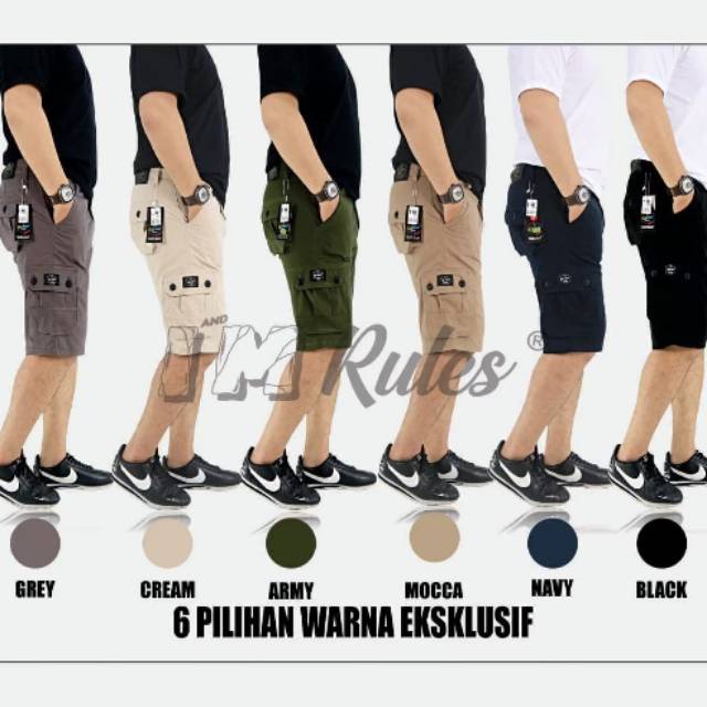  CELANA  CARGO  PENDEK  PRIA  KEKINIAN CELANA  PENDEK  PRIA  BIG  