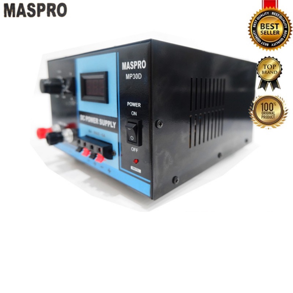 POWER SUPPLY MASPRO 30A DIGITAL NEW