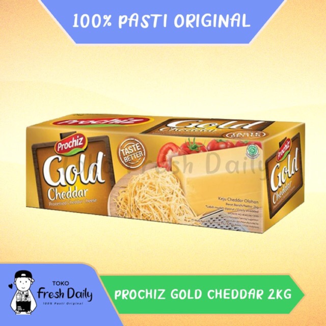 

KEJU CHEDDAR PROCHIZ GOLD 2KG