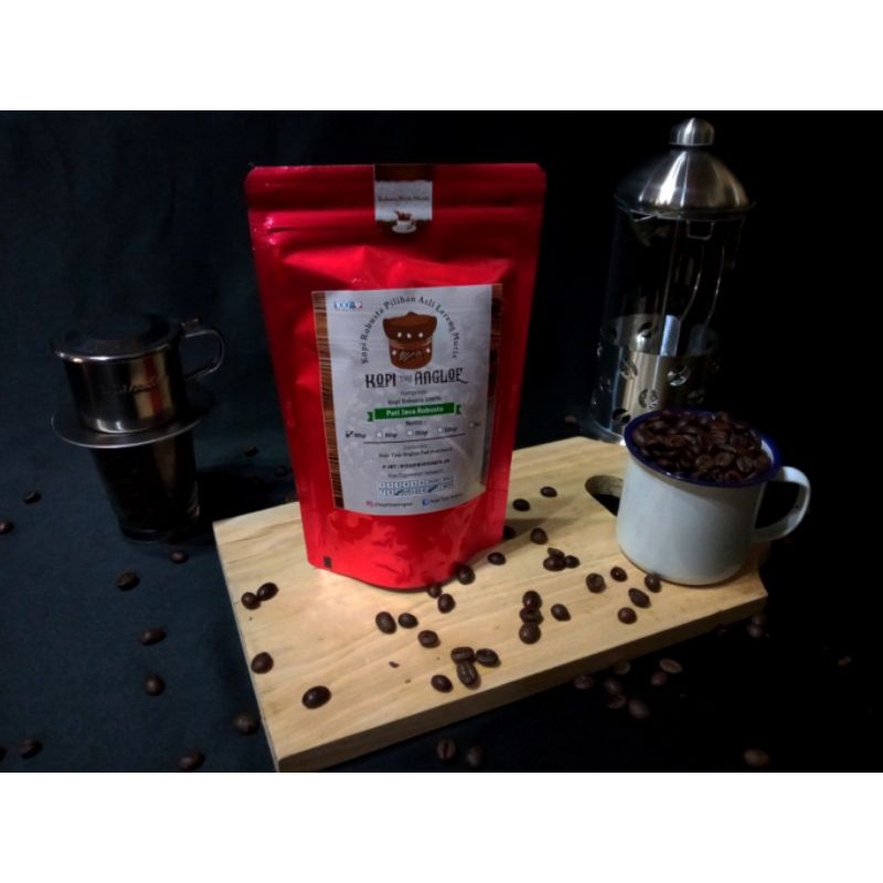 

Kopi Bubuk Robusta Muria Petik Merah