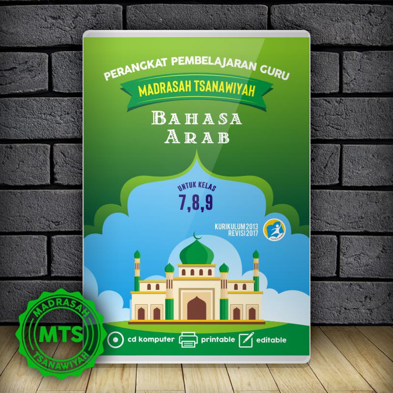 CD RPP PERANGKAT PEMBELAJARAN BAHASA ARAB MTS KELAS 7 8 9