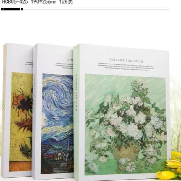 

Tr8Code 520 sketch book B5 vincent van gogh(Kekinian)M3N1