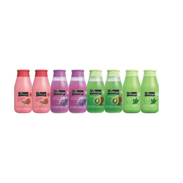 COTTAGE Mini Shower Gel SET (8x50ml)  / Sabun Mandi Cottage