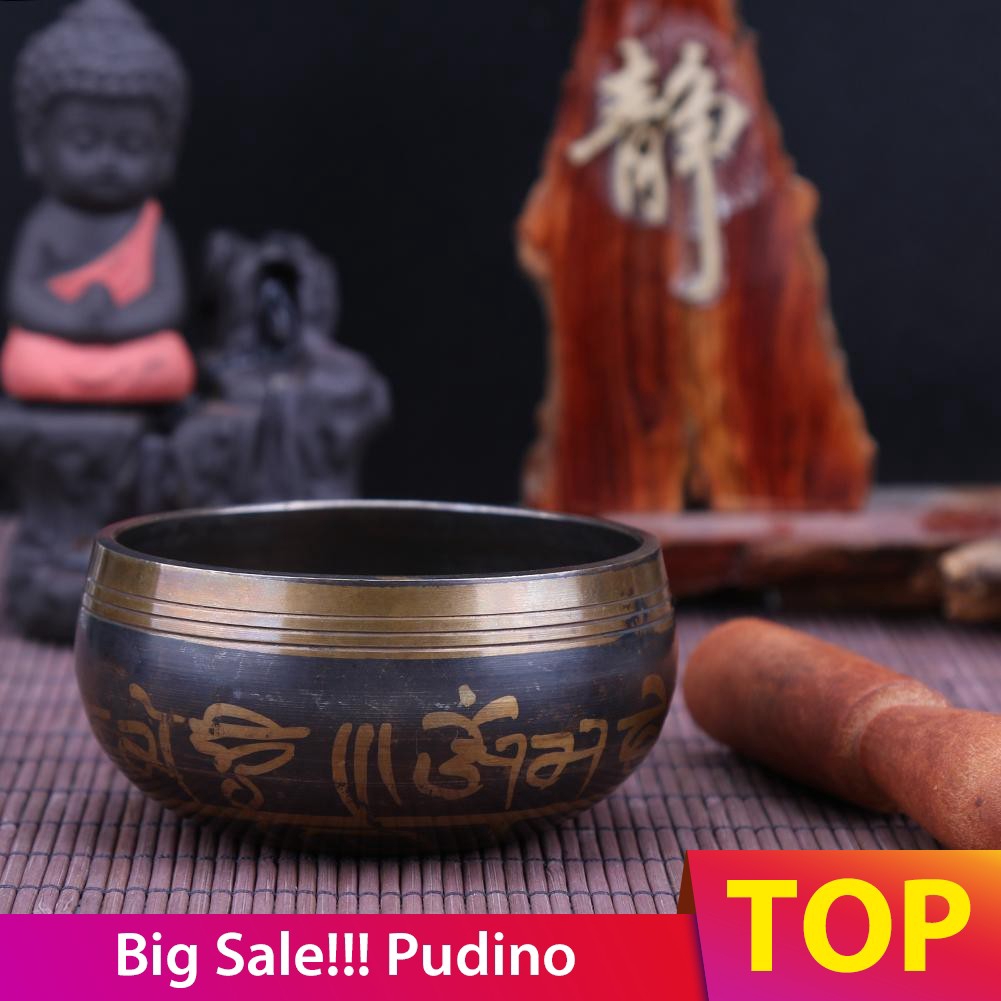 Pudino Sacred Dharma Monks Lama Tibetan Singing Bowl Decorative Wall Dishes Plates Shopee Indonesia