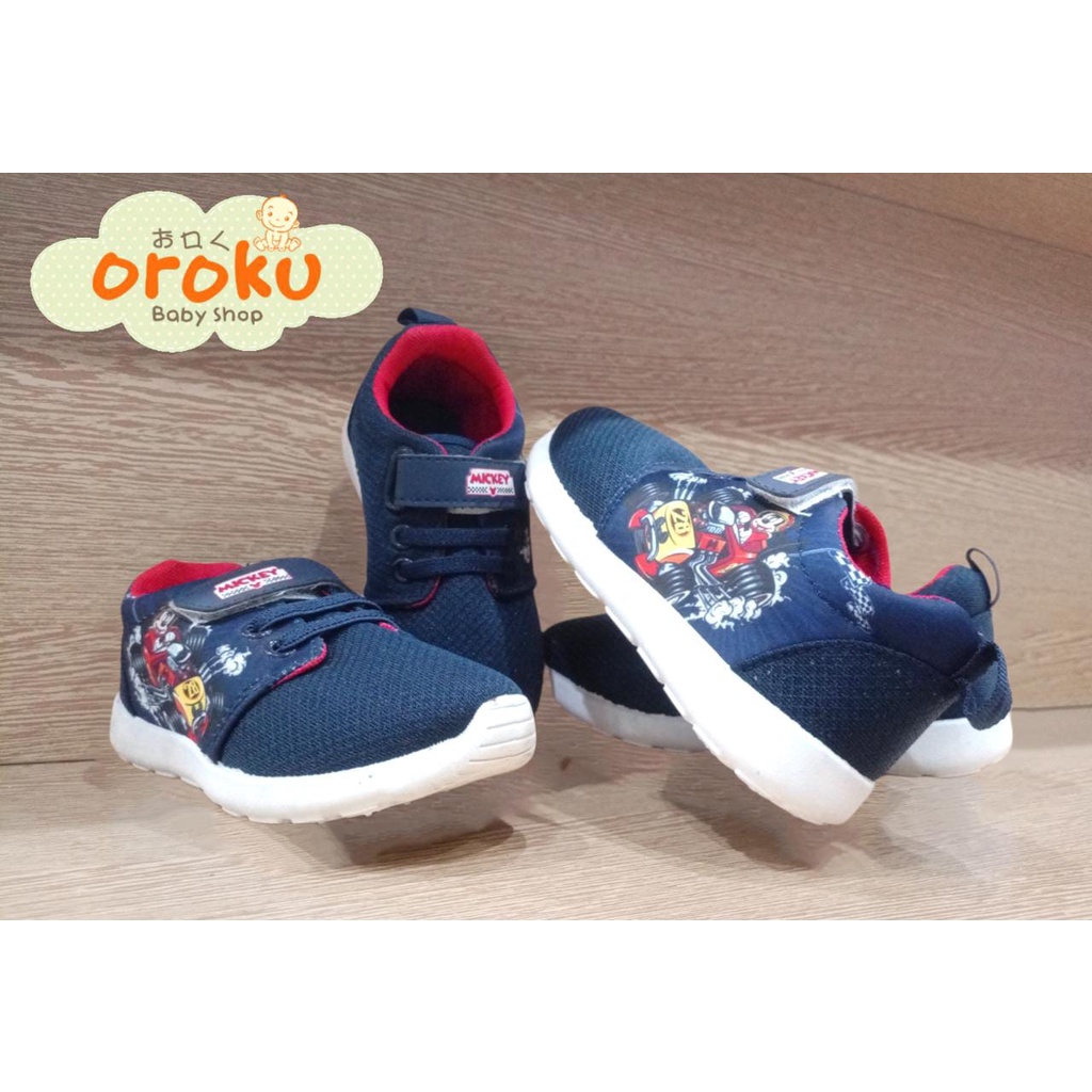 MC-MKJ09 NAVY SPORT INJECT MK MICKEY / SEPATU ANAK