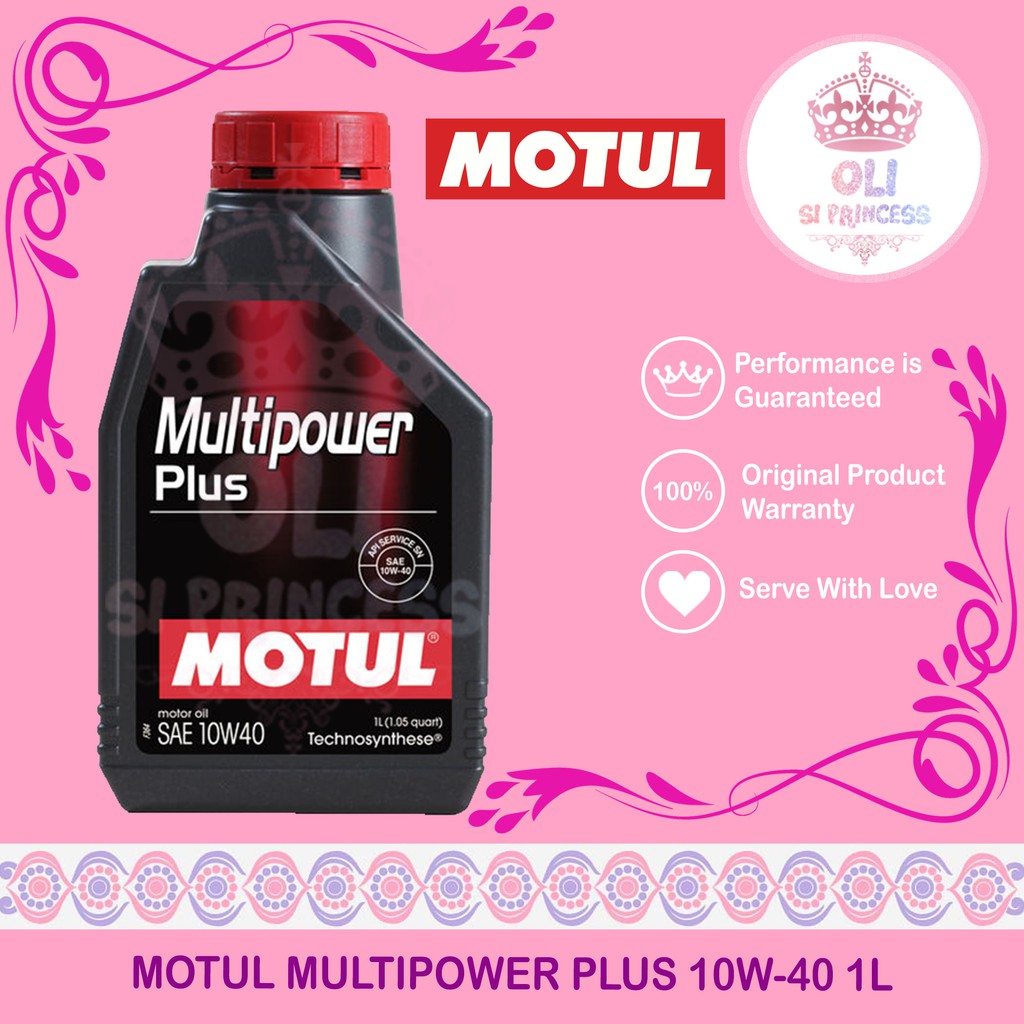 MOTUL OLI MOBIL MULTIPOWER PLUS 1L 10W-40