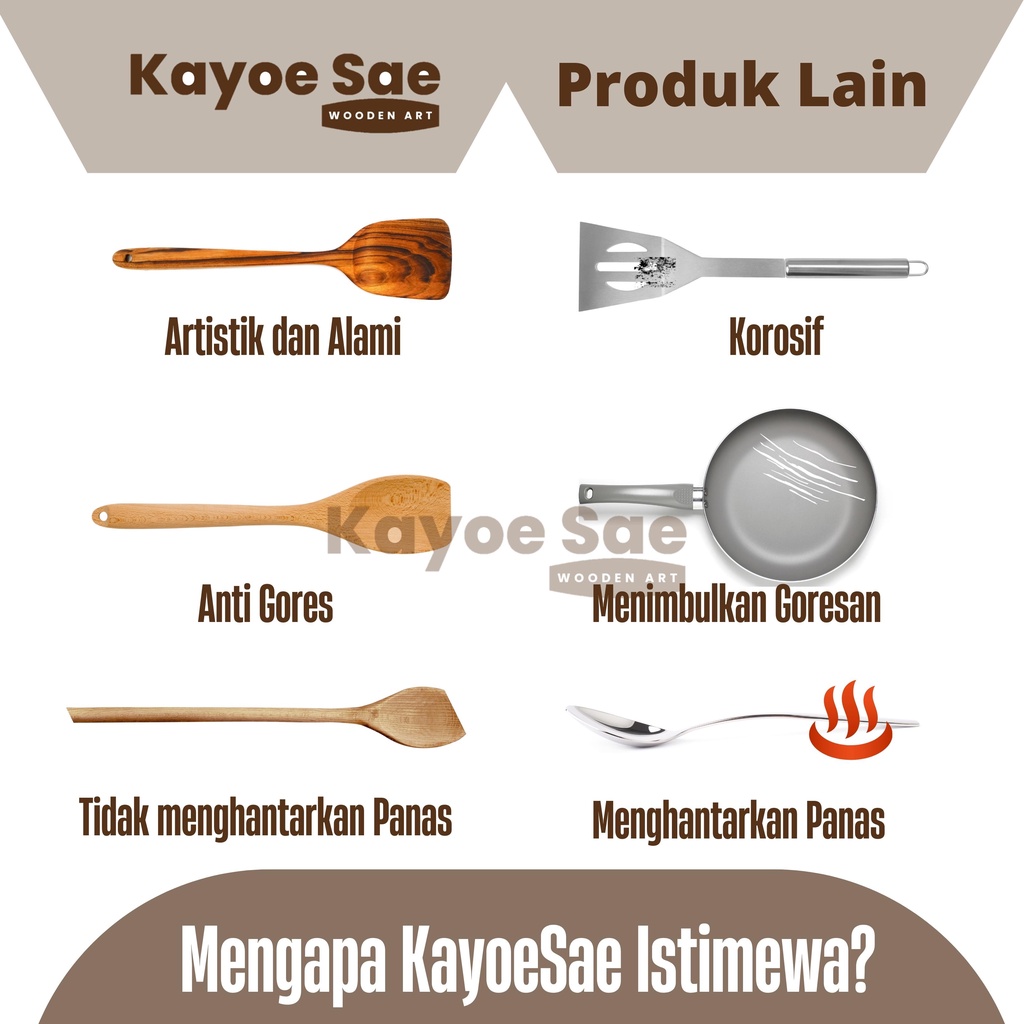 SPATULA JEPANG / SUTIL JEPANG / SOLET JEPANG SUTIL KAYU JEPANG SUTIL KAYU