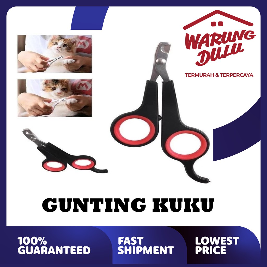 GUNTING KUKU ANJING DAN KUCING / PET NAIL CLIPPER / GUNTING KUKU HEWAN