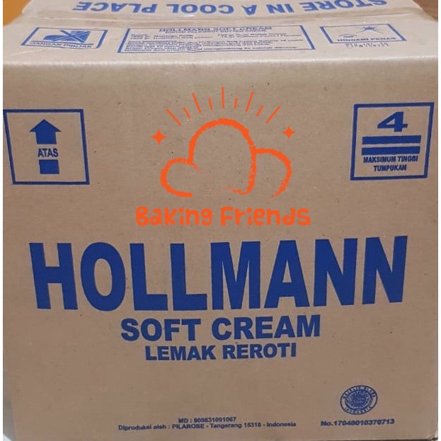 HOLLMAN SOFT CREAM 1KG REPACK/HOLMAN/HOLLMANN/HOLMAN KRIM LEMBUT
