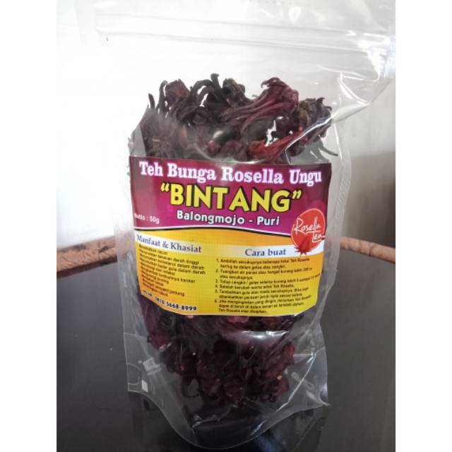 

Rosella Kering Ungu/bunga rosella/teh rosella