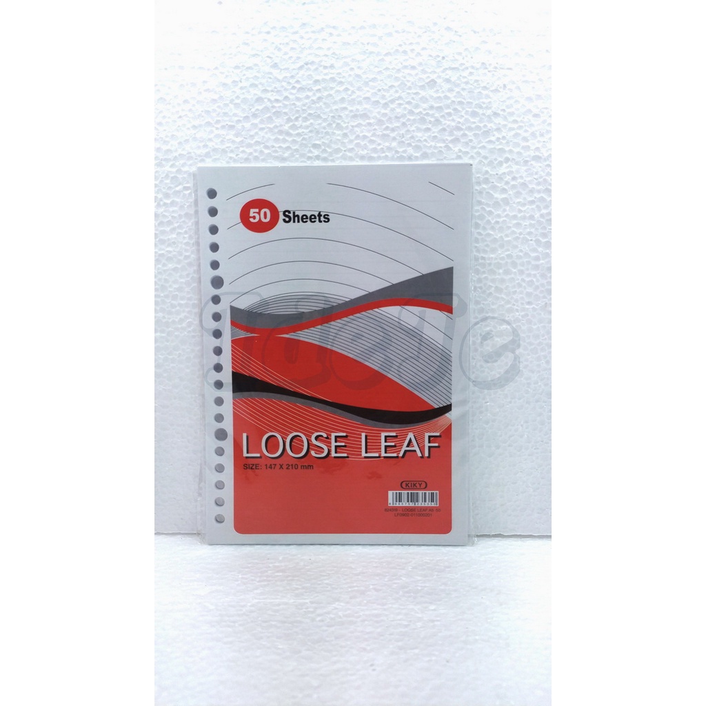 

LOOSE LEAF KIKY A5 PUTIH GARIS