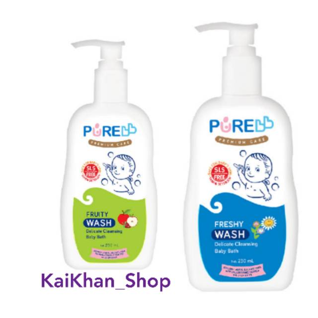 PUREBB PURE BB Wash 2 in 1 Fruity/Freshy - 230 ml