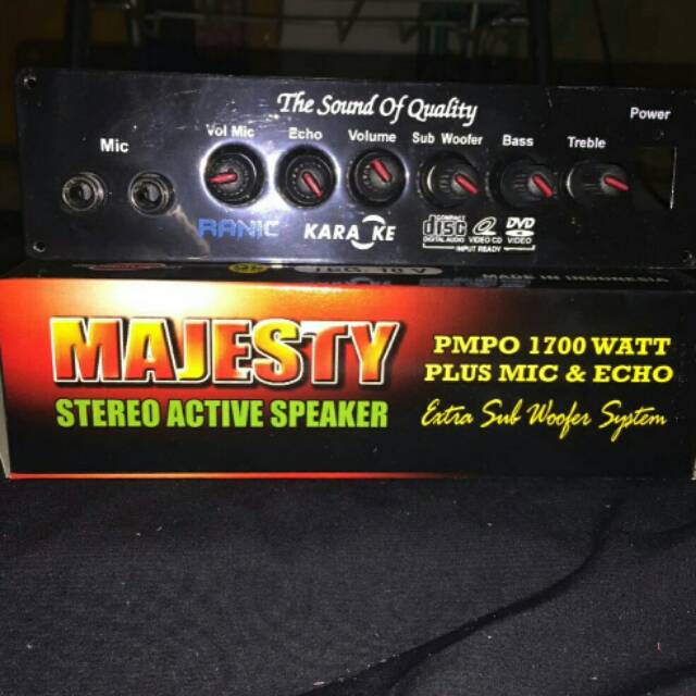 KIT POWER ACTIVE SPEAKER MAJESTY