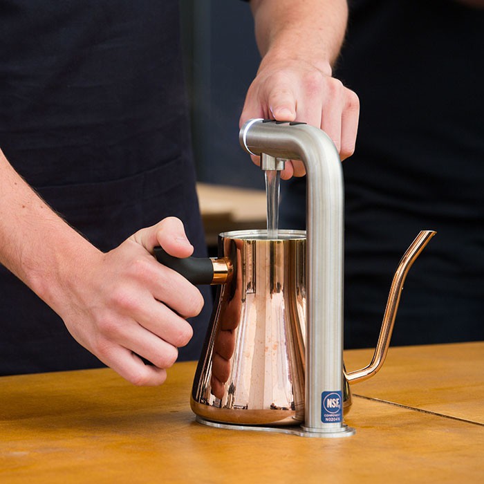 Marco - MIX UC3 Undercounter Hot Water Boiler Machine with 3 Button Font and Drip Tray-2