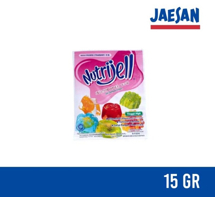 

Nutrijell Strawberry 15 gr