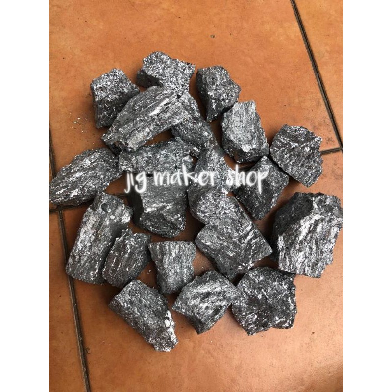 antimon import campuran untuk pengeras timah metal jig kadar 99,9%, 100g