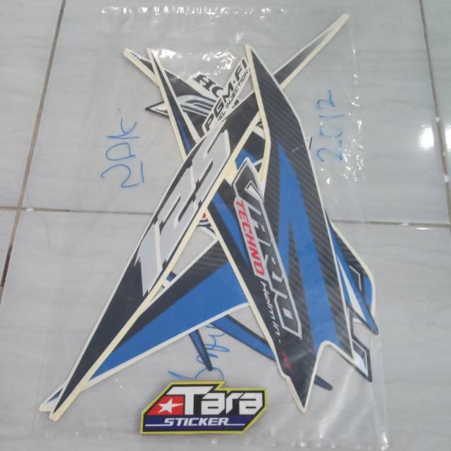 striping honda vario 125 old fi 2012