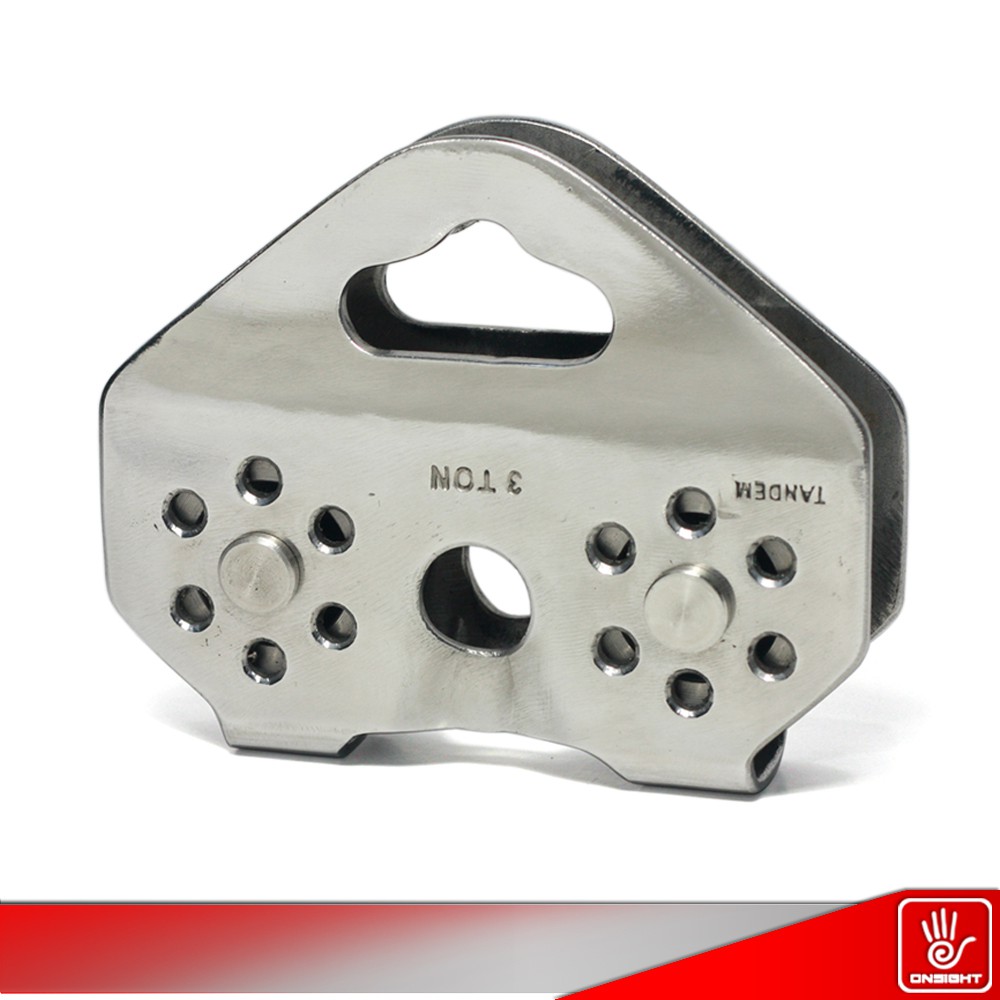 Pulley Baja Tandem Dmm, Pulley Tandem Baja, Pulley Outbond