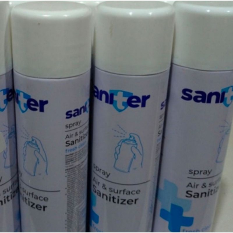 SANITIZER SANITER SPRAY 200ML SPRAY AEROSOL DESINFECTAN SPRAY