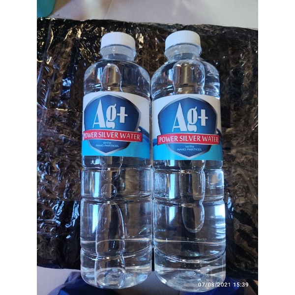 Air Ion Perak 20 PPM Ag+ / Ionic Silver Water Ag+ 500ml